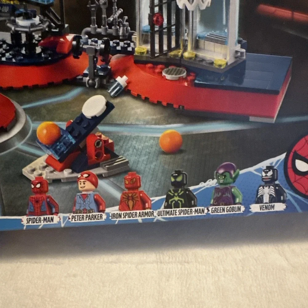 76175 ATTACK ON THE SPIDER LAIR lego NEW legos set man VENOM iron ultimate armor